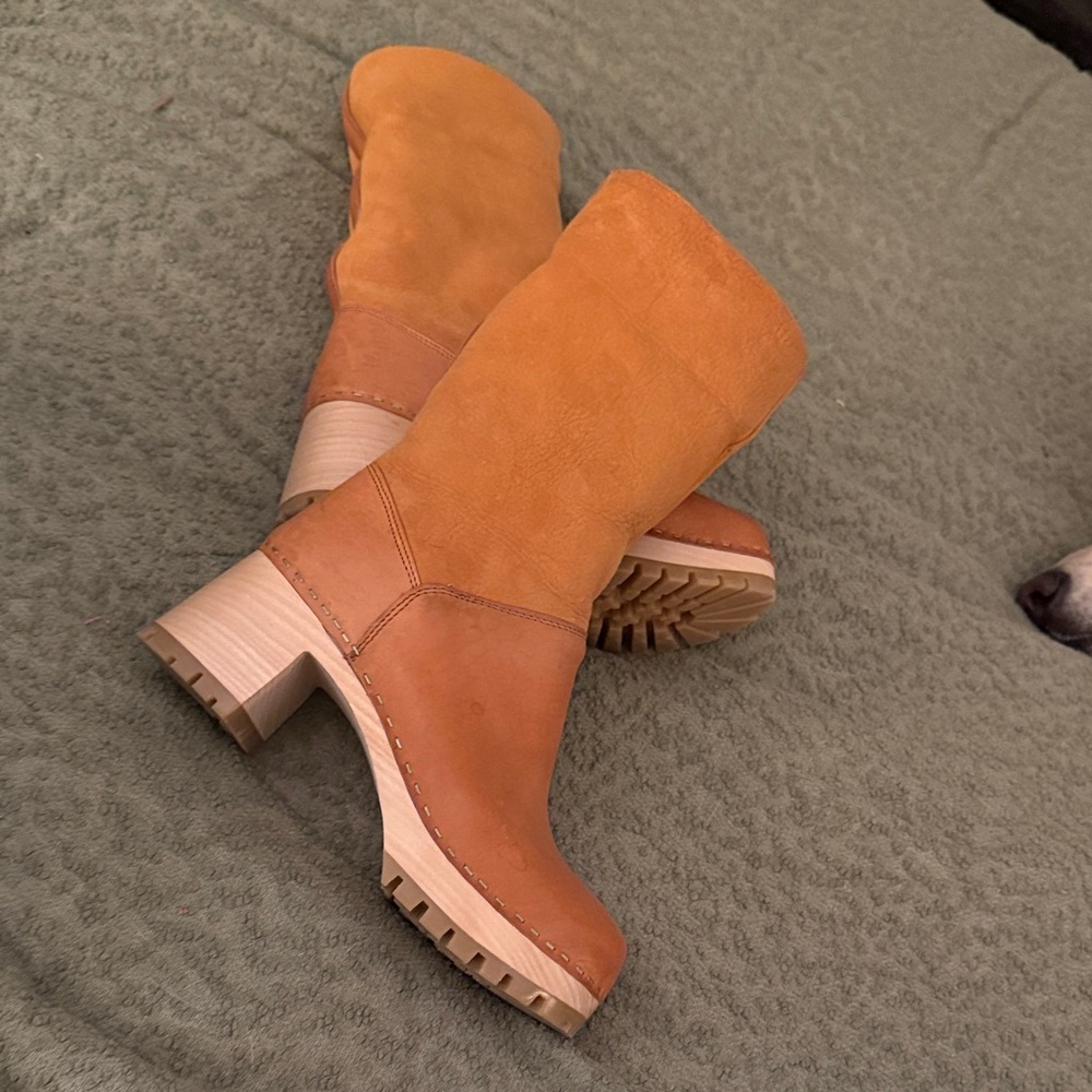 Swedish hasbeen boots shearling inside